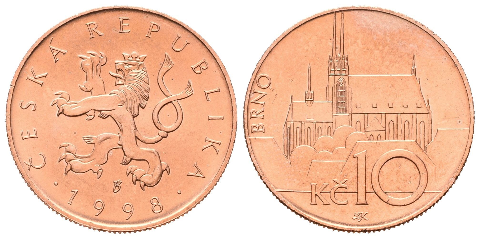 10 Koruna 1998