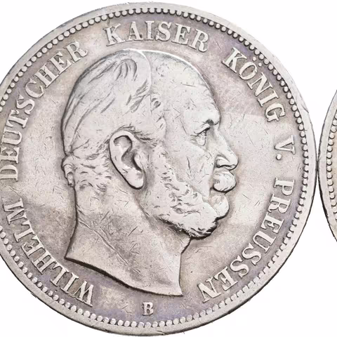 5 Marka 1876 B, J.97B, patina, rysky a hranky_2 ks