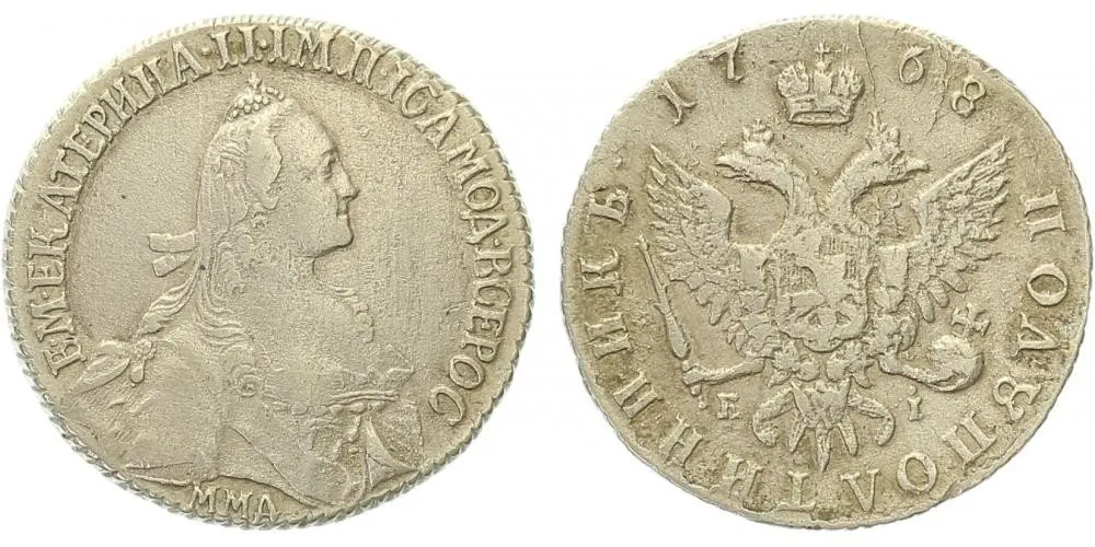 Rusko, Kateřina II., 1762 - 1796 — 1