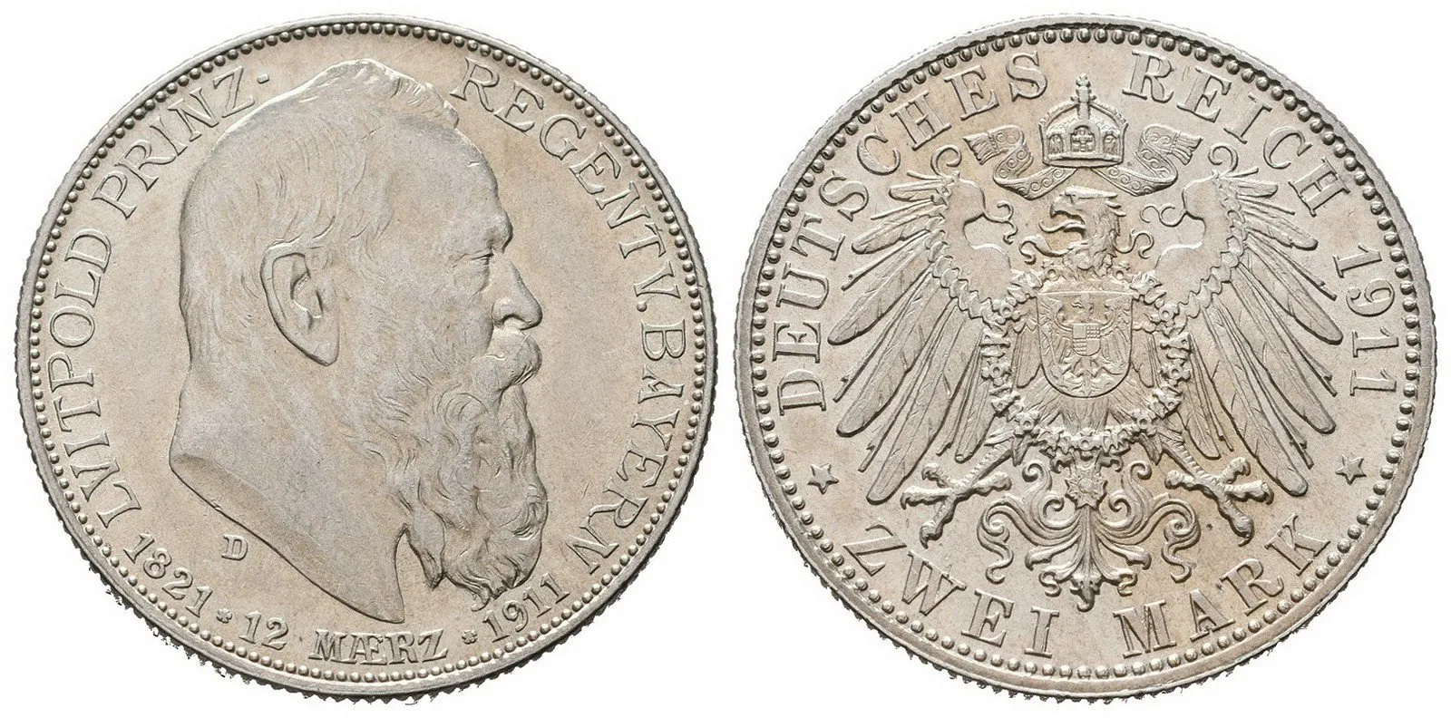 Bavorsko, Luitpold, 1886 - 1912 — 1