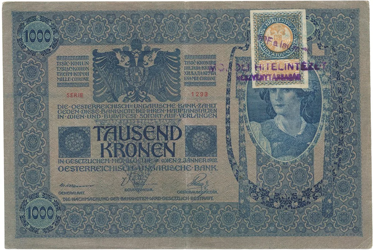 Razítkované R-U bankovky na Balkáně 1919-1921 — 1