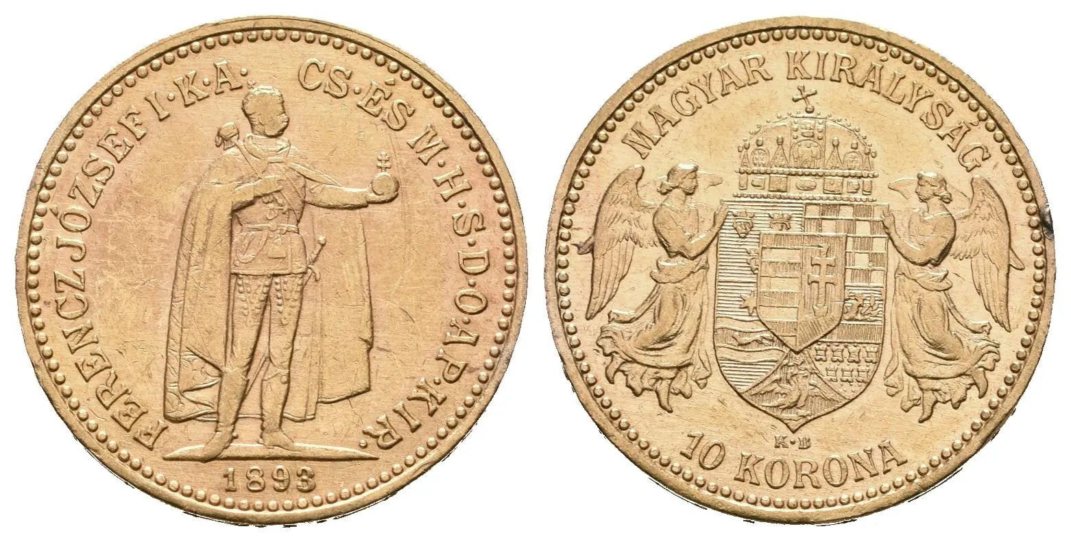 10 Koruna 1893 KB