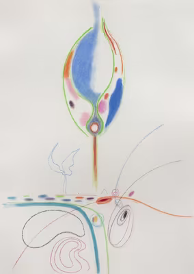 Karel Malich: Karel Malich (1924 - 2019) - Dva andělé nad holickým kopcem