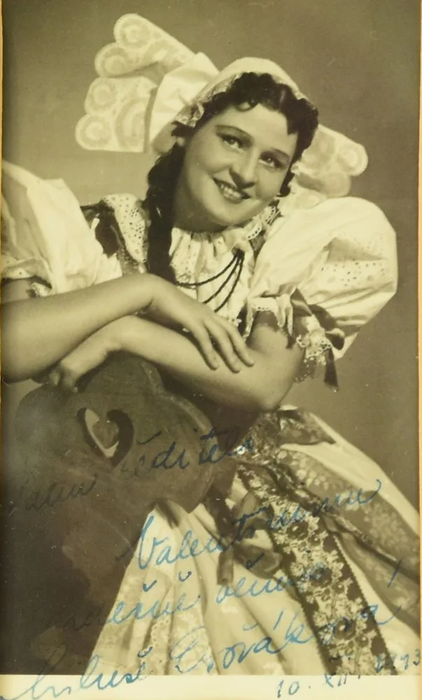 Autografy, podpisy - z kanceláře ředitele Ultraphonu Františka Valentiniho — 1