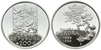 200 Kč 1999 - Ondřej Sekora, PROOF