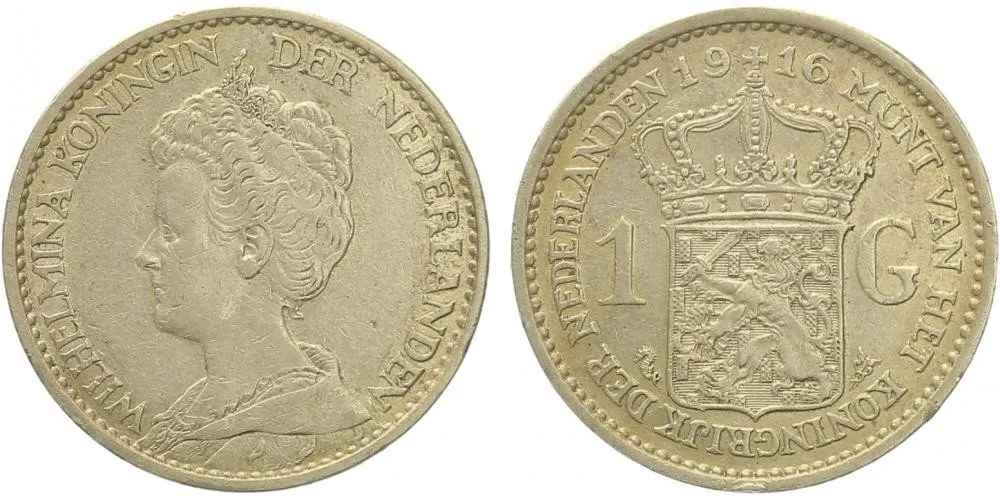 Nizozemí, Wilhelmina I., 1890 - 1948 — 1