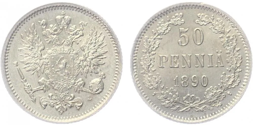 Ražby pro Finsko, Alexander III., 1881 - 1894 — 1