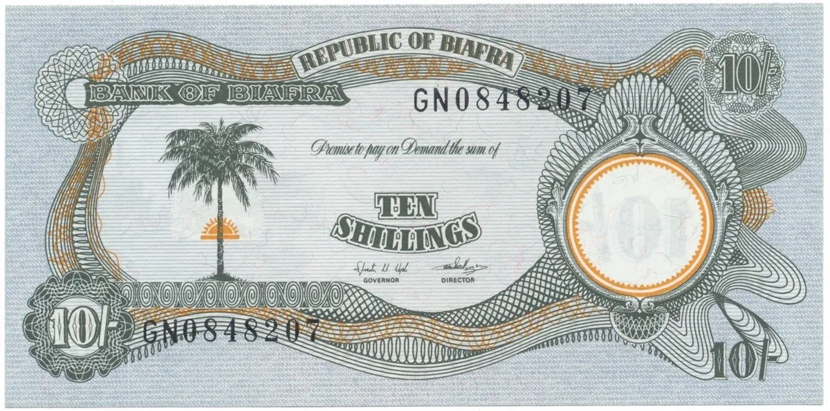 Biafra, 10 Shillings (1968~69), P.4
