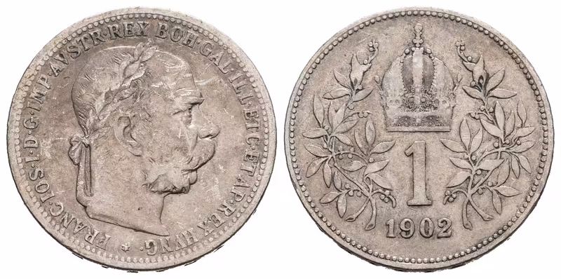 1 Koruna 1902