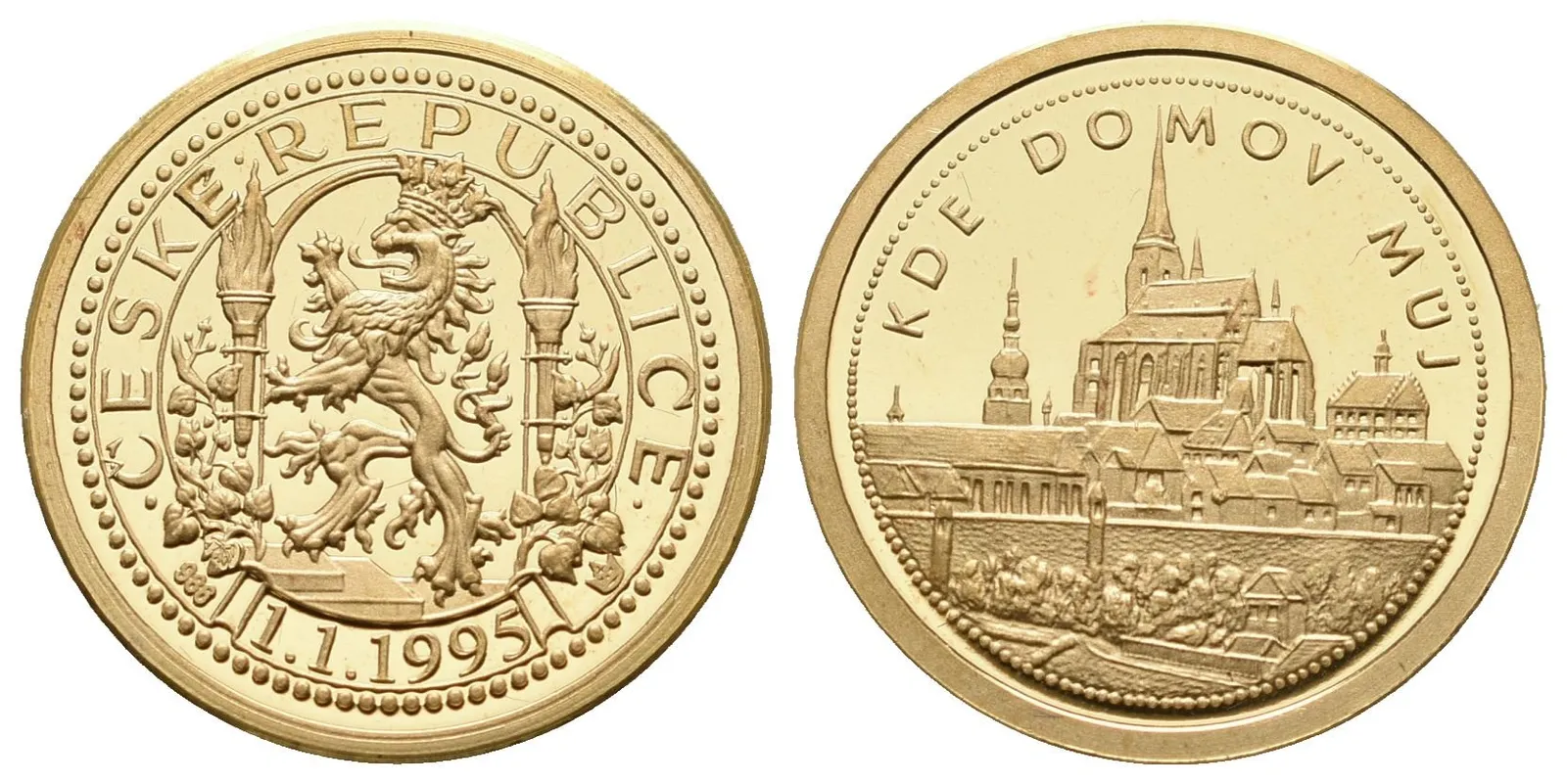 Dukát 1995 - Město Plzeň
