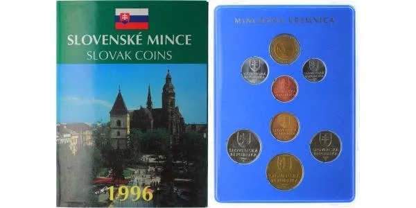 Ročníková sada mincí 1996 - SR