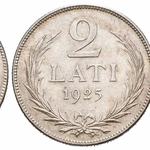 2 Lati 1926, KM.8, krásná zachovalost, lesk, patina