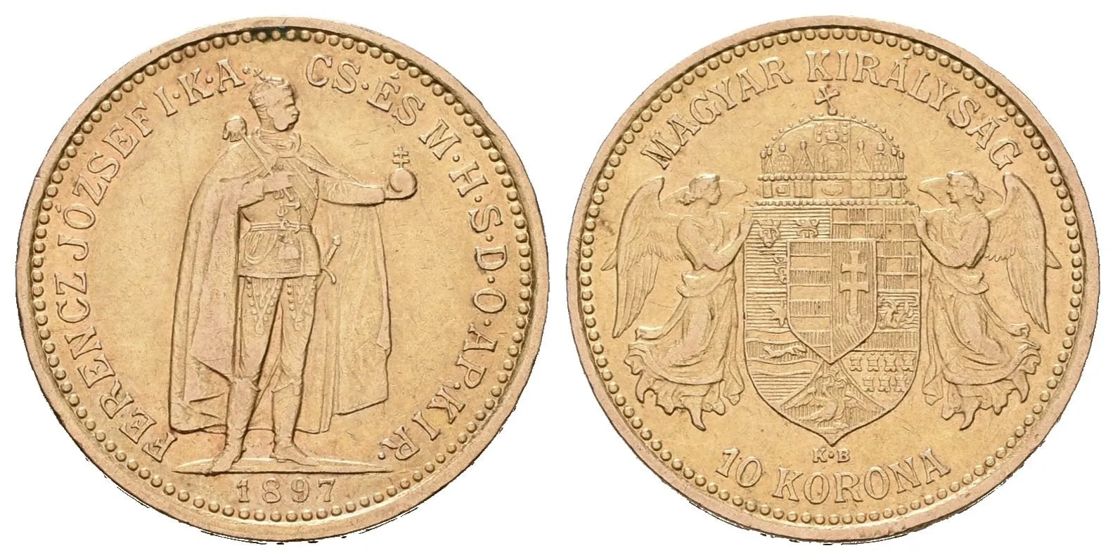 10 Koruna 1897 KB