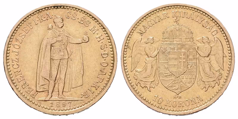 10 Koruna 1897 KB