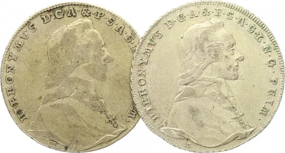 Salzburg - arcibiskupství, Hyeronymus Colloredo, 1772 - 1803 — 1