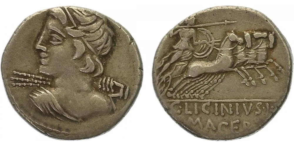 C. Licinius L. f. Macer, 84 př. Kr. — 1