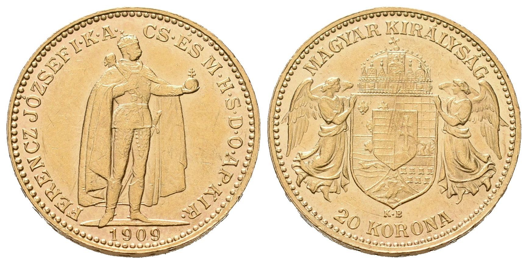 20 Koruna 1909 KB