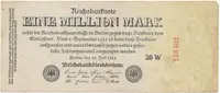 Německo, 1 Million Mark 1923, Ro.92c