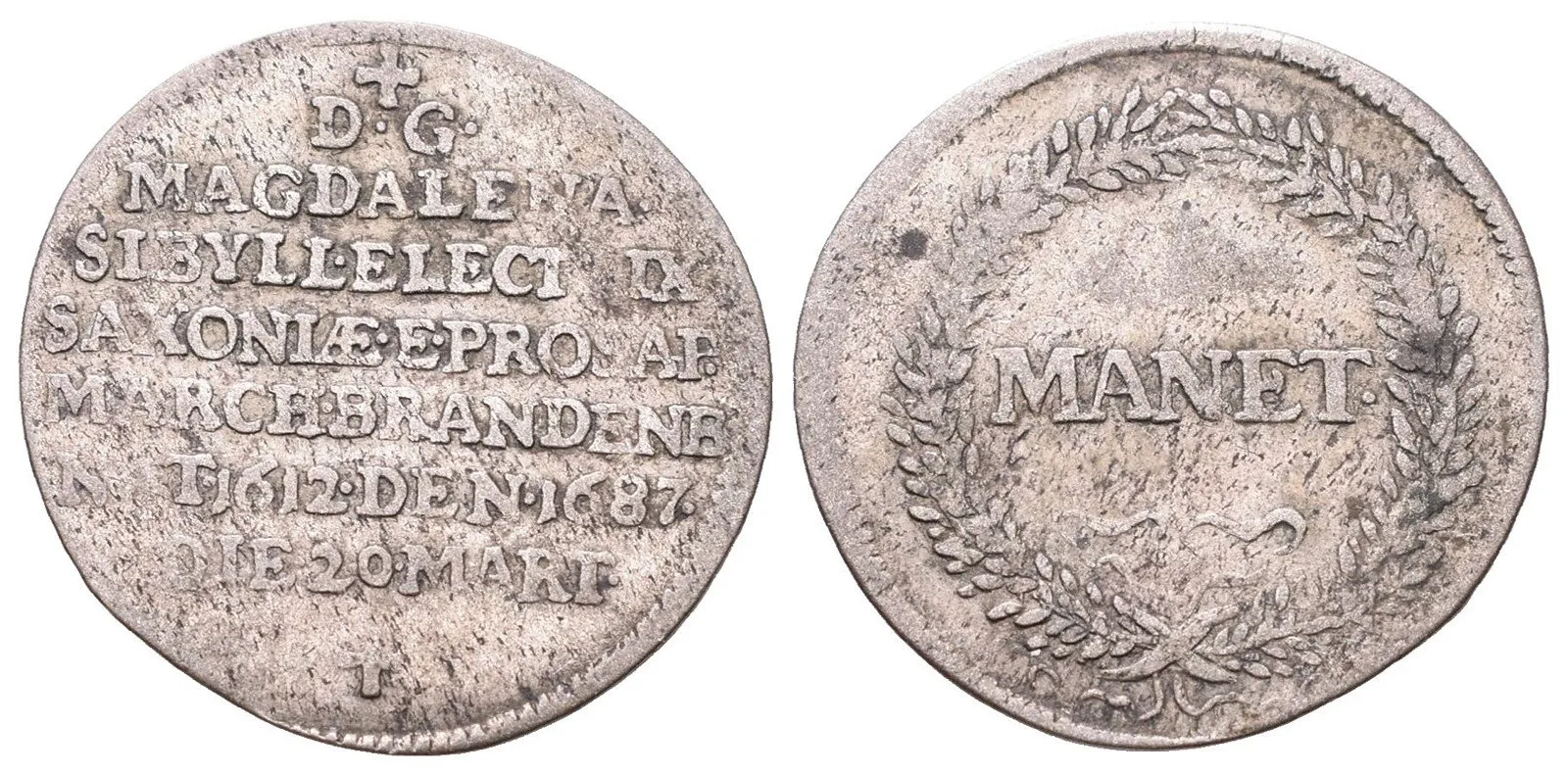 Sasko, Johann Georg III., 1680 - 1691 — 1