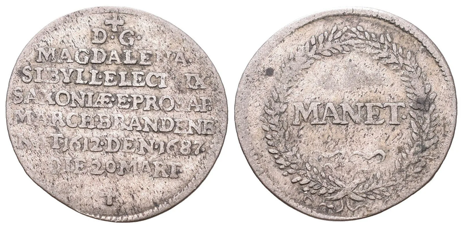 Sasko, Johann Georg III., 1680 - 1691 — 1