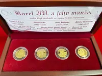 Medaile 2008 - Karel IV. a jeho manželky - fotografie 2