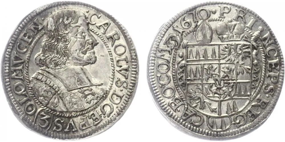 Olomouc - biskupství, Karel II. Liechtenstein, 1664 - 1695 — 1