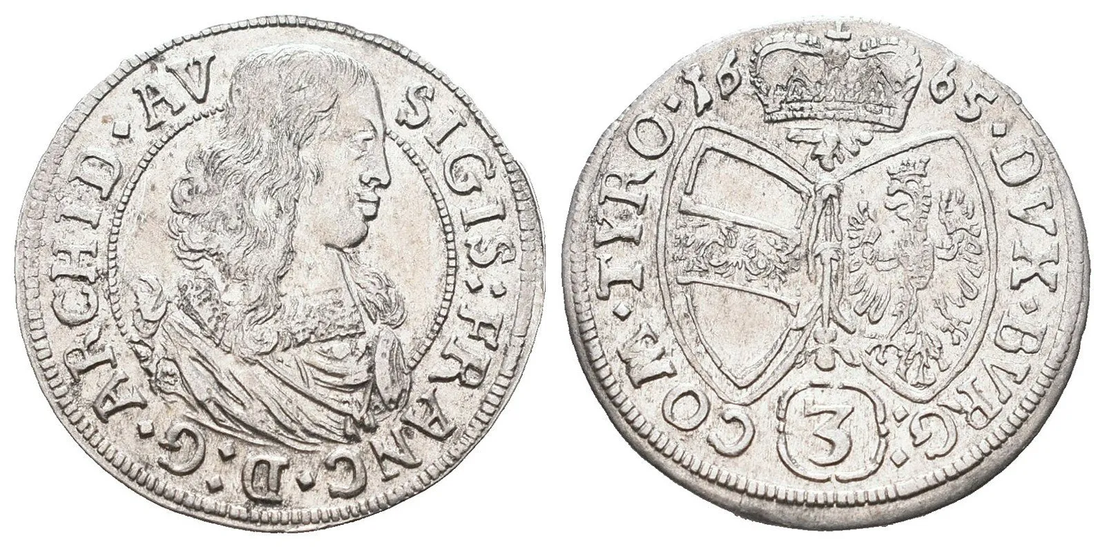 Arcivévoda Zikmund František, 1662 - 1665 — 1