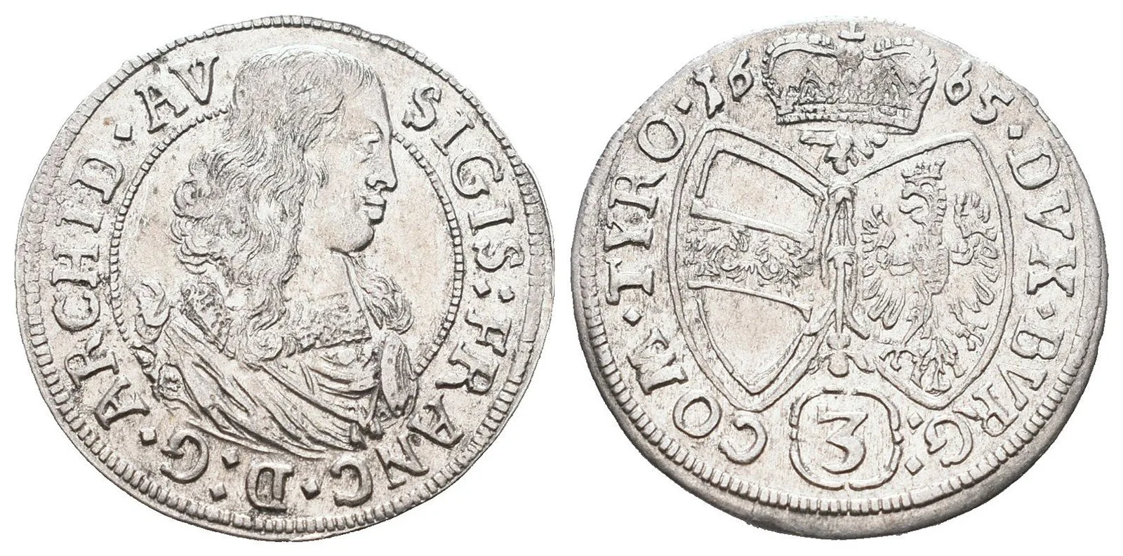 Arcivévoda Zikmund František, 1662 - 1665 — 1