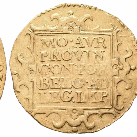 2 Dukát 1648, Fr.306, KM.35, pěkná zachovalost, zbytky lesku,