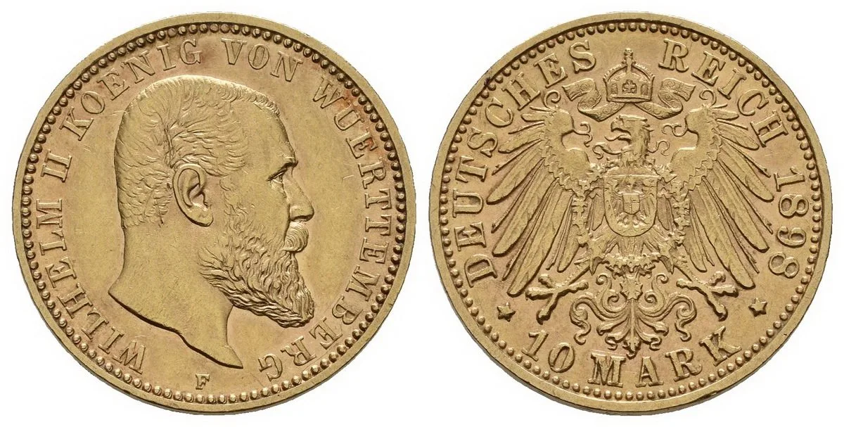 Württemberg, Wilhelm II., 1891 - 1918 — 1
