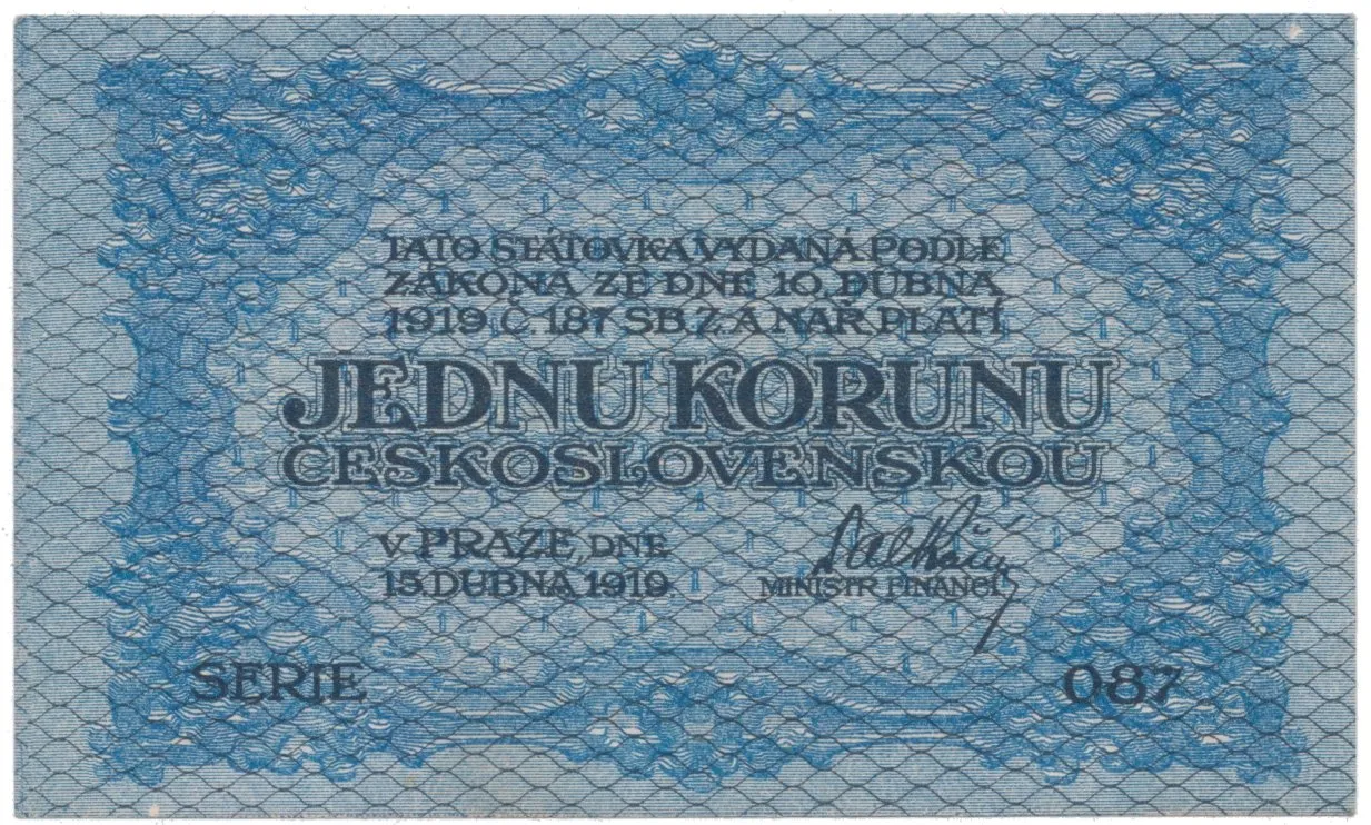 1 Koruna 1919, Hej.7