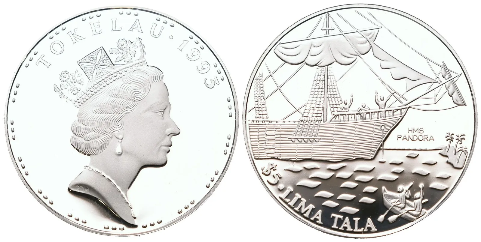 Tokelau, 5 Tala 1993 (HMS Pandora)