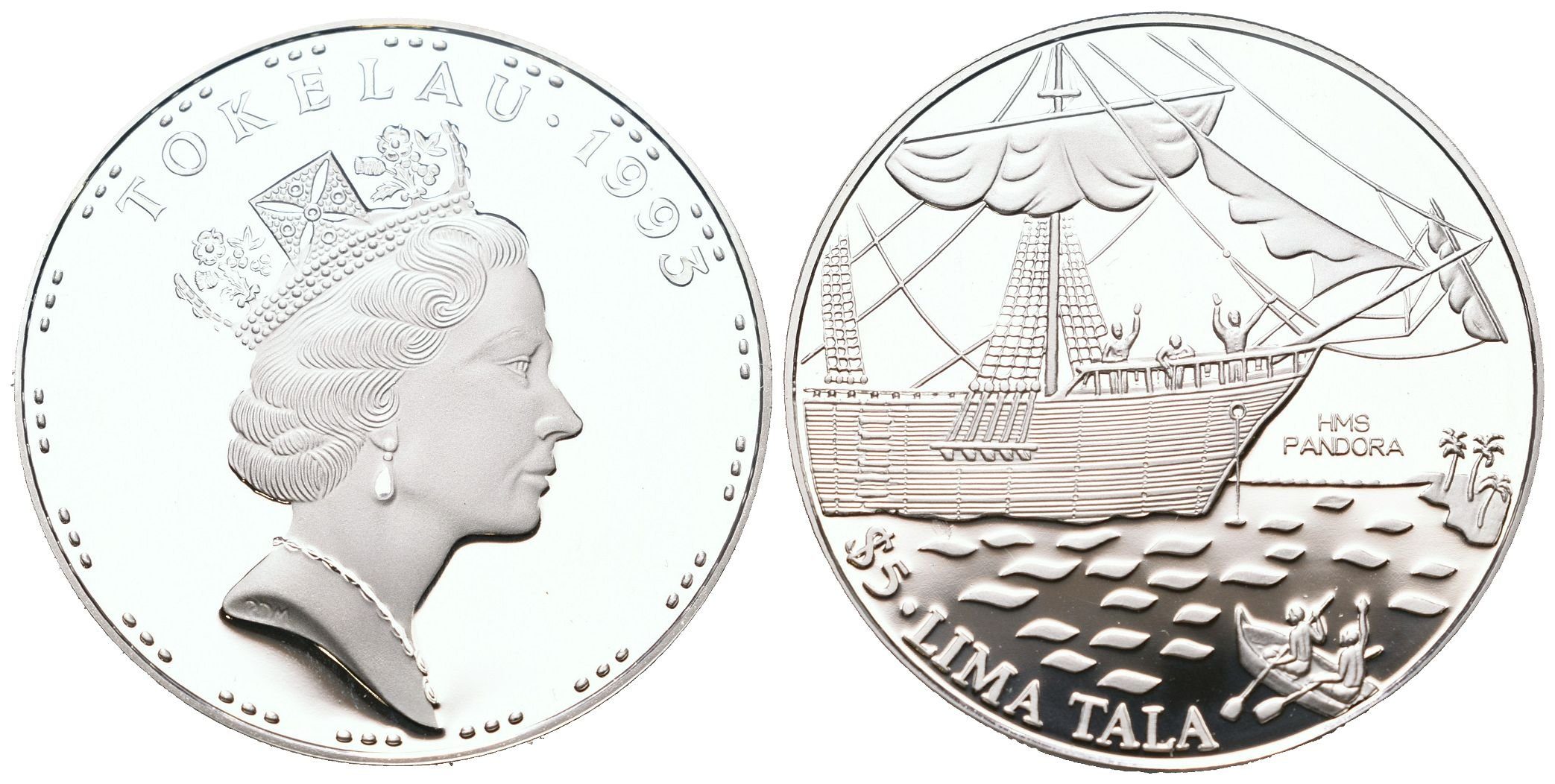 Tokelau, 5 Tala 1993 (HMS Pandora)