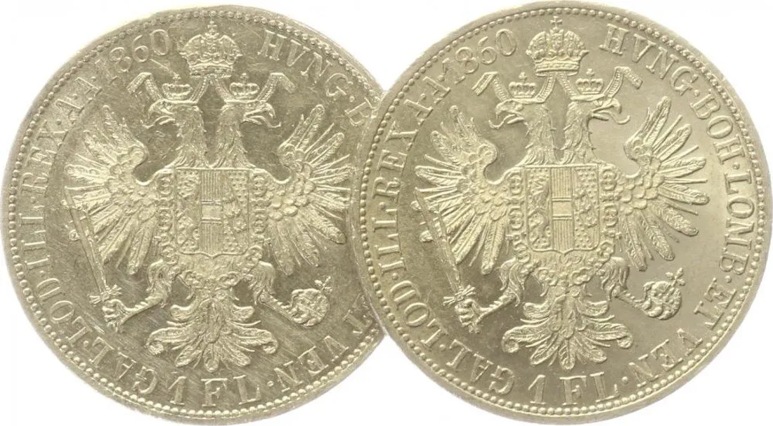 Rakouská a spolková měna, 1857 - 1892 — 1