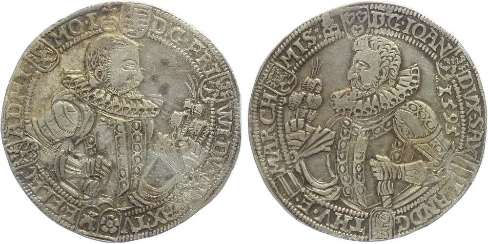 Sasko - Weimar, Friedrich Wilhelm I. a Johann III., 1573 - 1603 — 1
