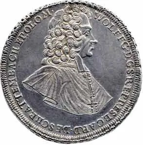 Olomouc - biskupství, Wolfgang von Schrattenbach, 1711 - 1738 — 1