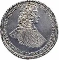 Olomouc - biskupství, Wolfgang von Schrattenbach, 1711 - 1738 — 1