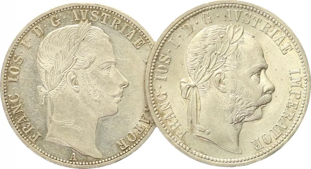 Rakouská a spolková měna, 1857 - 1892 — 1