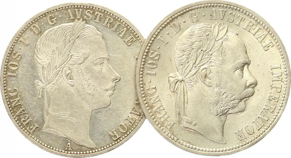 Rakouská a spolková měna, 1857 - 1892 — 1