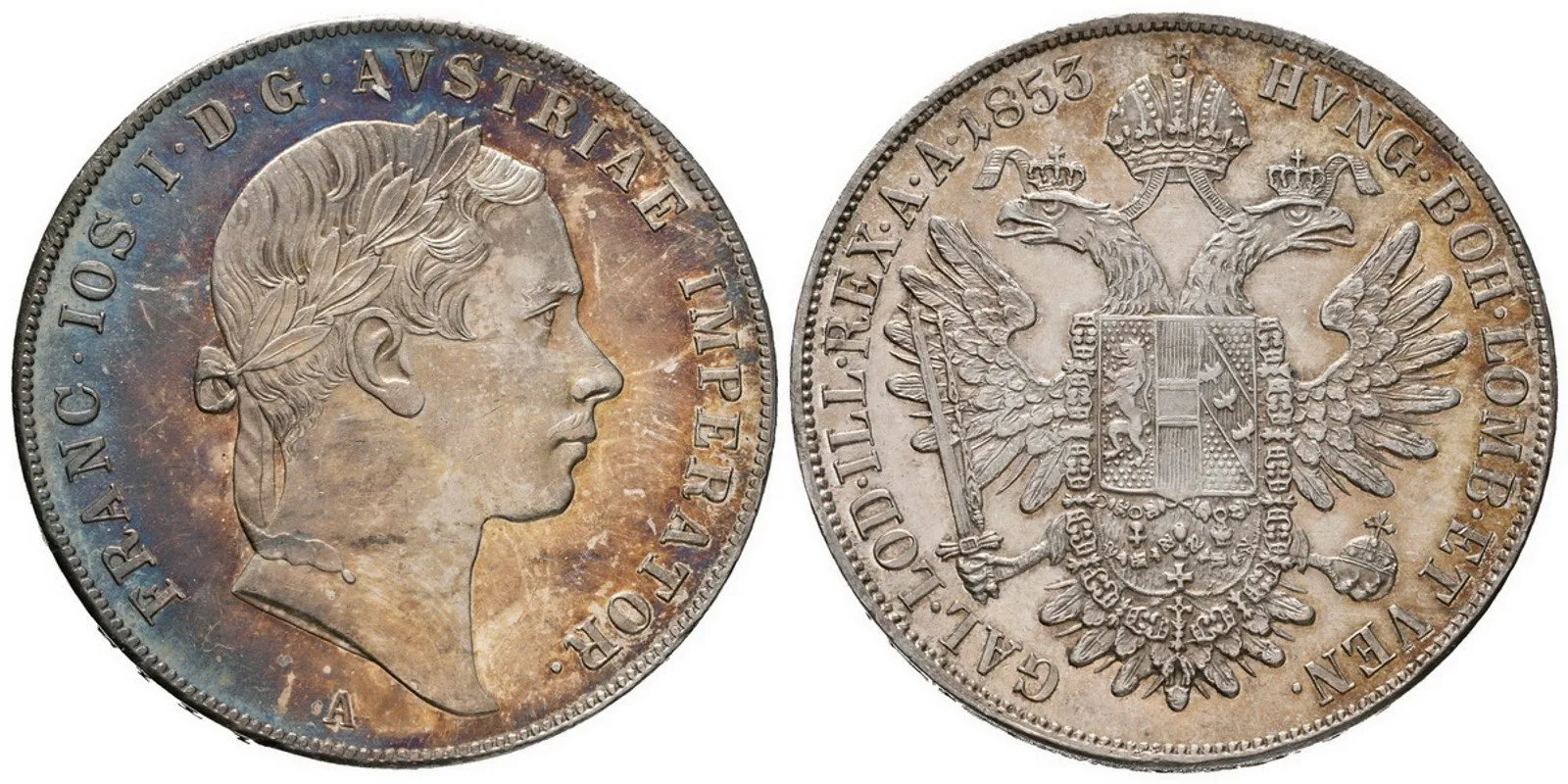 Konvenční měna, 1848 - 1857 — 1
