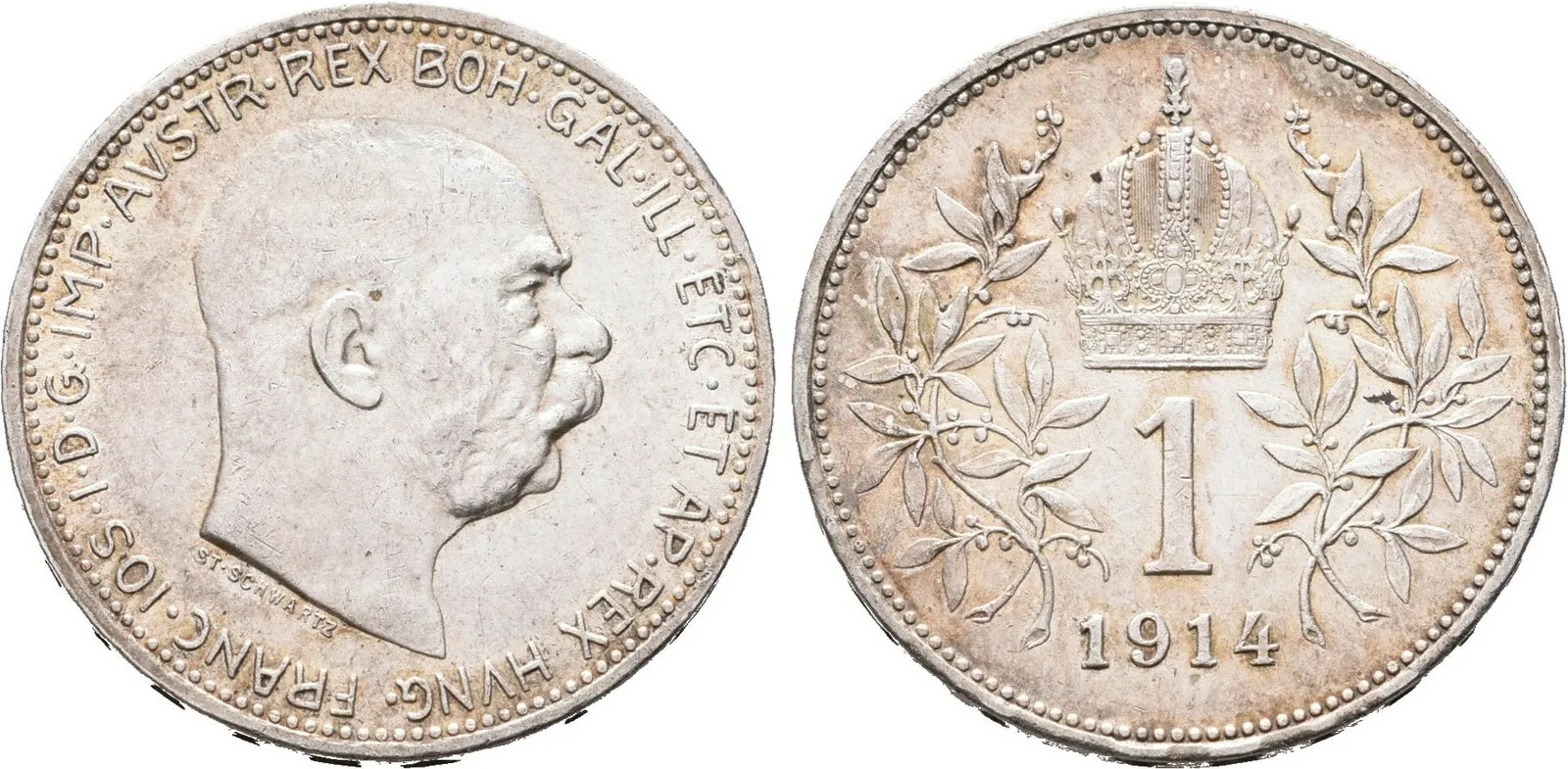 1 Koruna 1914