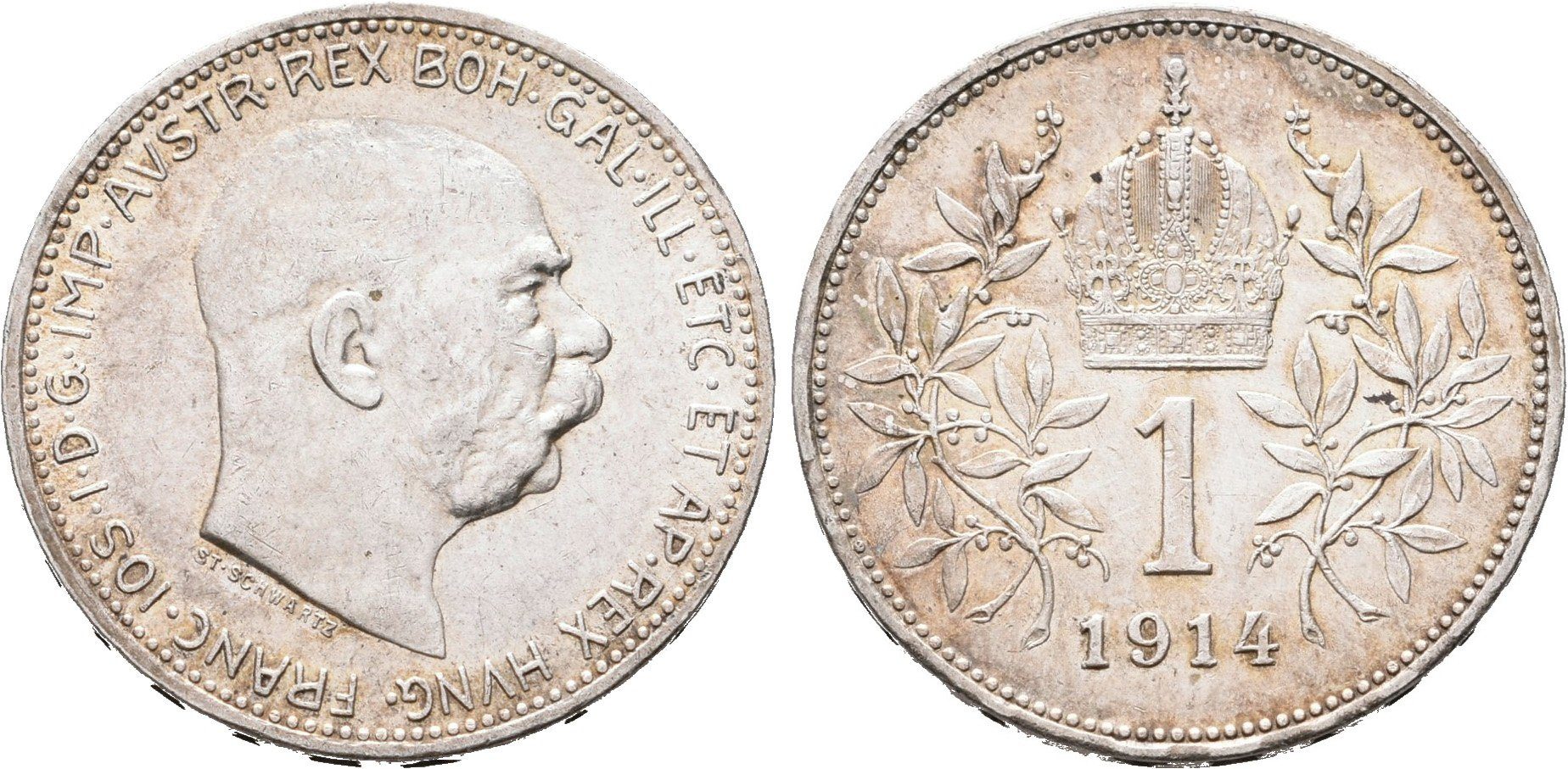 1 Koruna 1914