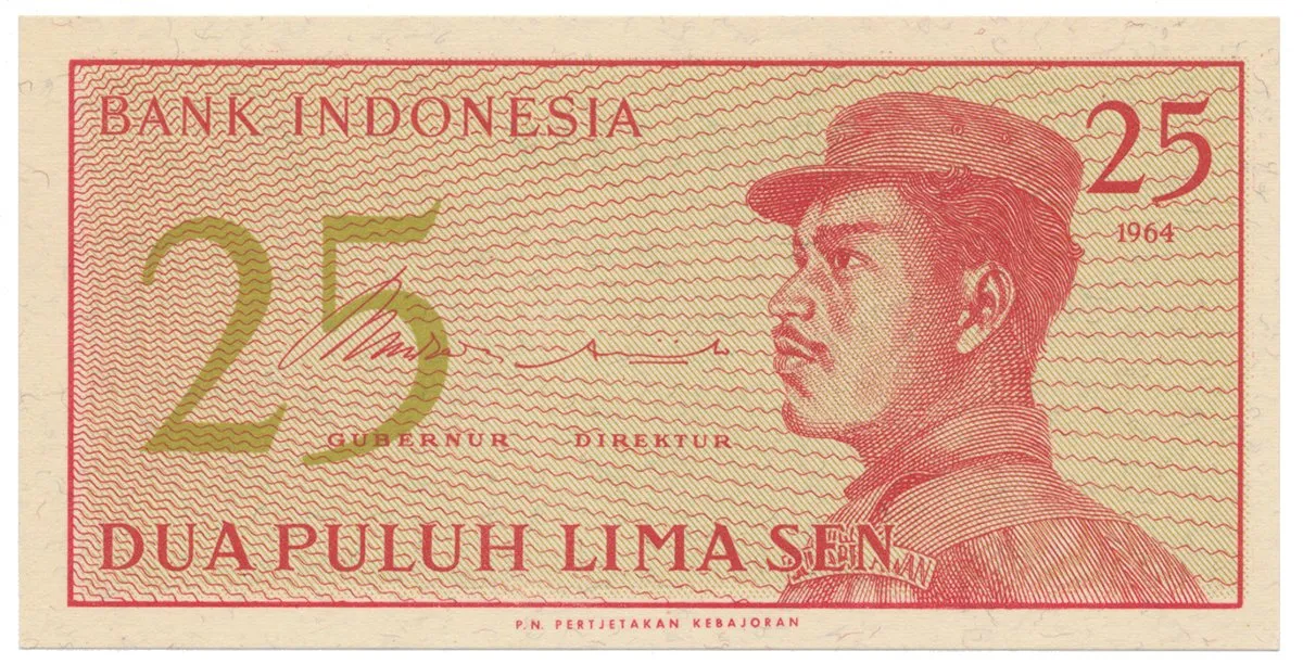 Indonésie, 25 Sen 1964, P.93