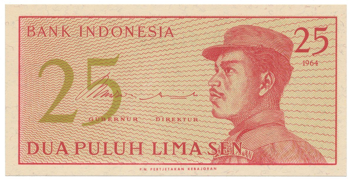 Indonésie, 25 Sen 1964, P.93