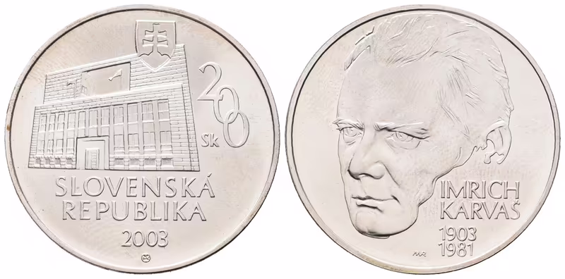200 Sk 2003 - Imrich Karvaš, běžná kvalita