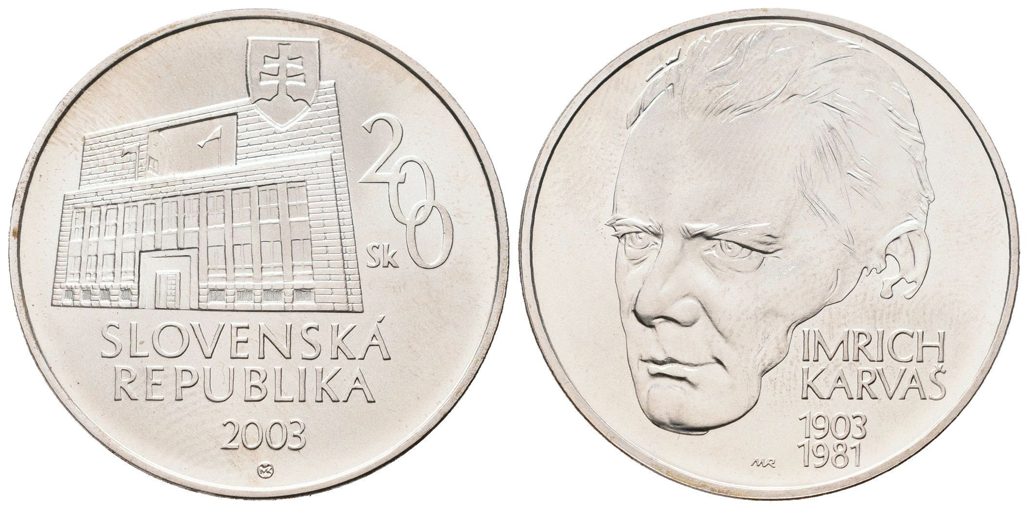 200 Sk 2003 - Imrich Karvaš, běžná kvalita