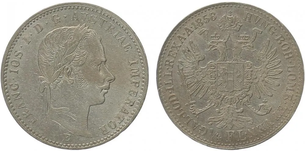 Rakouská a spolková měna, 1857 - 1892 — 1