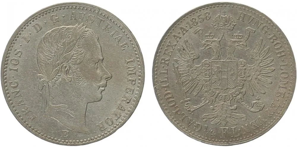 Rakouská a spolková měna, 1857 - 1892 — 1