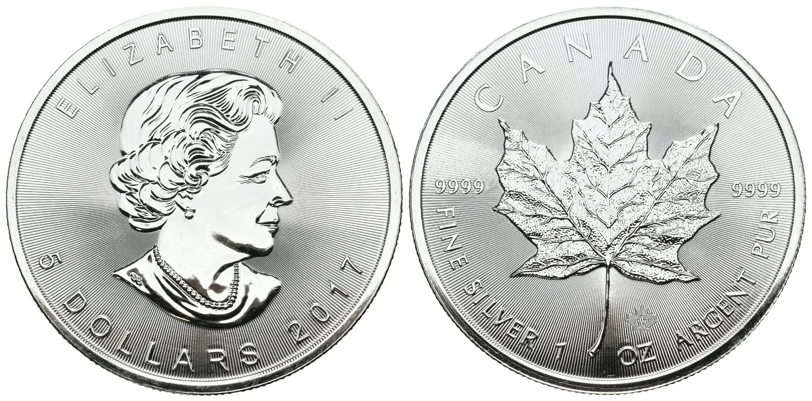 Kanada, 5 Dollars 2017 - Maple Leaf
