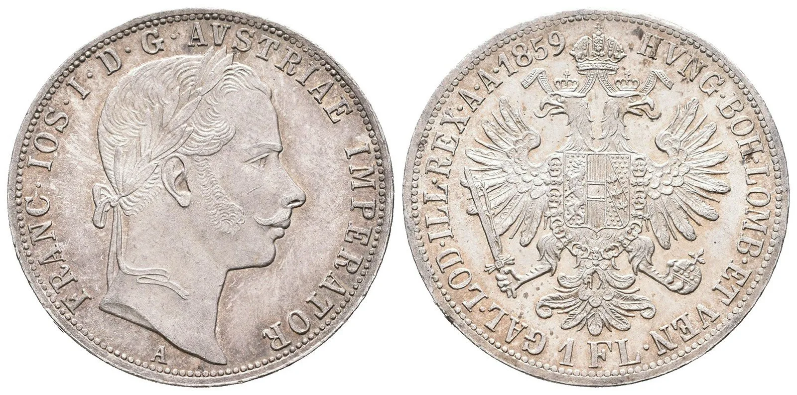 Rakouská a spolková měna, 1857 - 1892 — 1